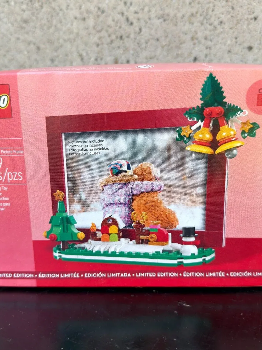 LEGO 40702 Christmas Picture Frame Set NEW/SEALED Festive Decoration Holiday